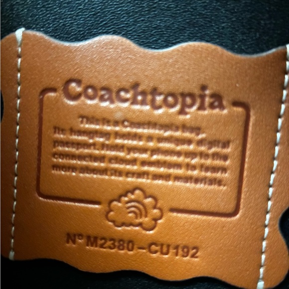 Coachtopia Ergo Checkered bag - Picture 13 of 16